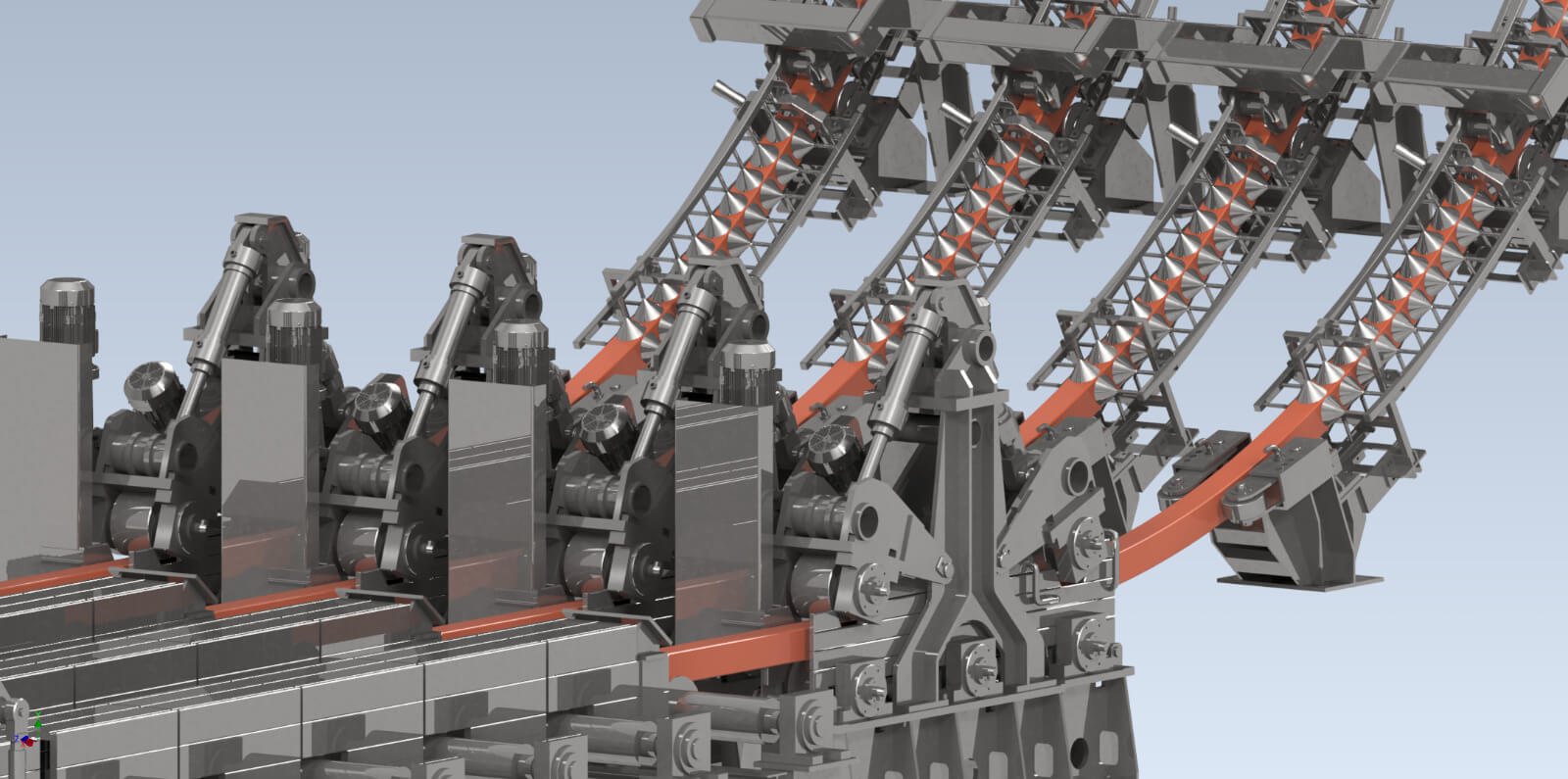 Strand and machine geometry